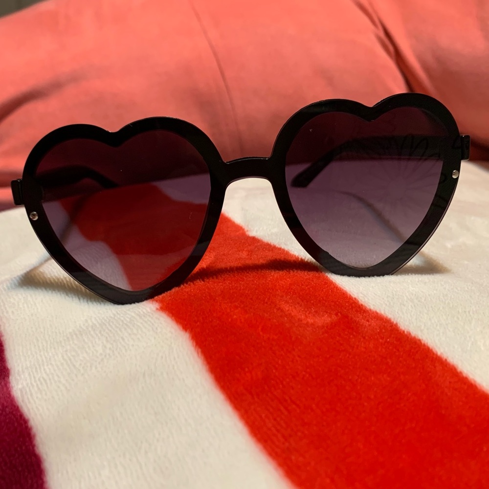 Heart Shaped Sunglasses -Forever21